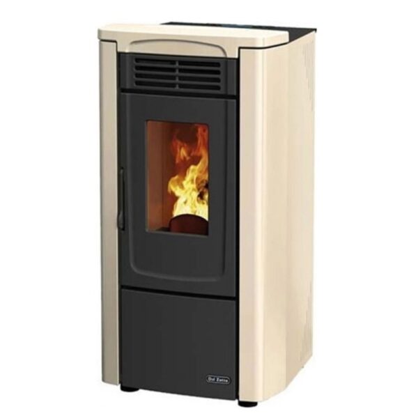 Dal Zotto Edy Evo Stufa a Pellet 6,3 KW 60 M^2 Avorio (001281104)